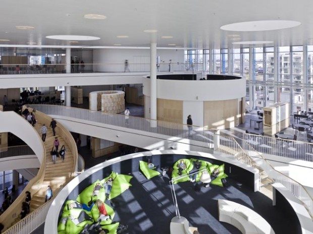 Instituto Orestad Gymnsasium. Copenhague. 3XN