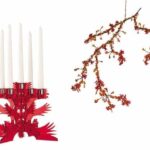 Acrylic Candelabro - Autumn Blossom | autumn blossom