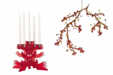 Acrylic Candelabro - Autumn Blossom | autumn blossom
