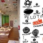 Camper Madrid. Poster pelotas