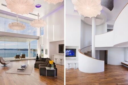 Acquavilla salón. Foto: Coles Hairston | 01 acqua villa living