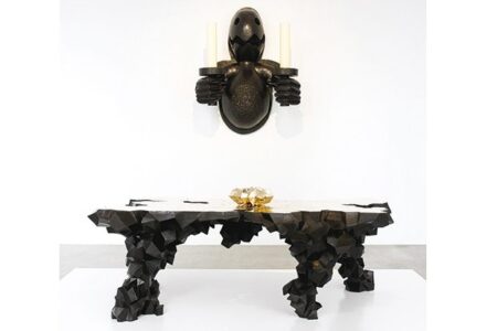Candle Man, Rock Table. Rock Furniture | rock table candleman z33 photo k vromcken 2