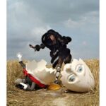 Karlie Kloss and broken Humpty Dumpty Rye, 2010 | tim walker story teller somerset house london room 3 2