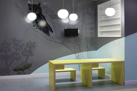 Peluquería para niños Beehives & Buzzcuts. Andrea Mason Architects. Nueva York