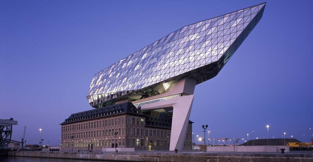 Oficinas portuarias de Amberes. Zaha Hadid Architects | slide_port_house amberes zaha_hadid roomdiseno