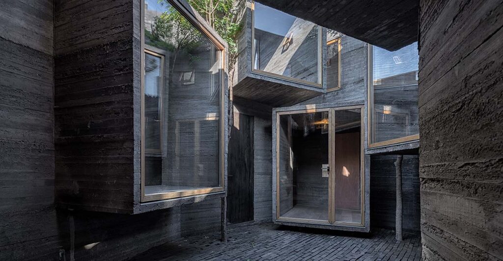 Micro Hutong contemporáneo de ZAO/standardarchitecture en Pekín | slide micro_hutong zao_standardarchitecture roomdiseno