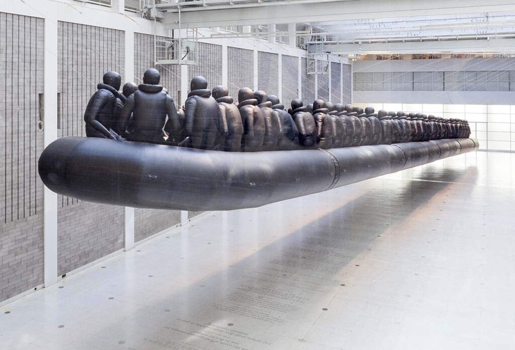 Law of the Journey. Ai Weiwei. National Gallery de Praga | slide law_of_the_journey ai_weiwei national_gallery_praga roomdiseno