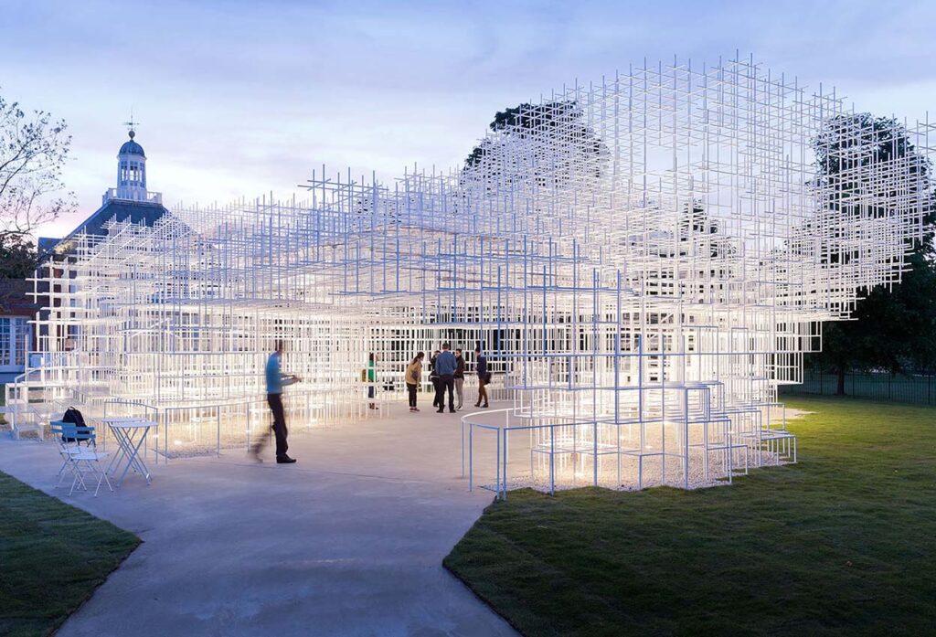 Serpentine Gallery PAvillion. Sou Fujimoto. 2013 | slide serpentine sfa 3000