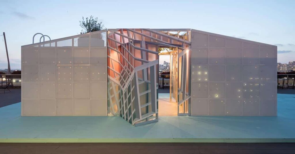 Mini Living. Una cabaña urbana de Freelandbuck | slide mini_living freelandbuck roomdiseno