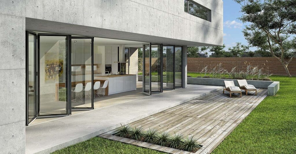Arquitectura brutalista. Vivienda de hormigón. Solarlux | architektenhaus architects house 3