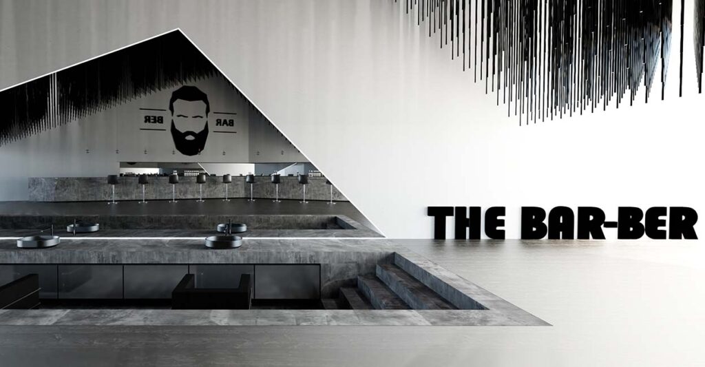 The Bar-ber. Krion, Porcelanosa y el interiorismo hipster | the_bar_ber porcelanosa