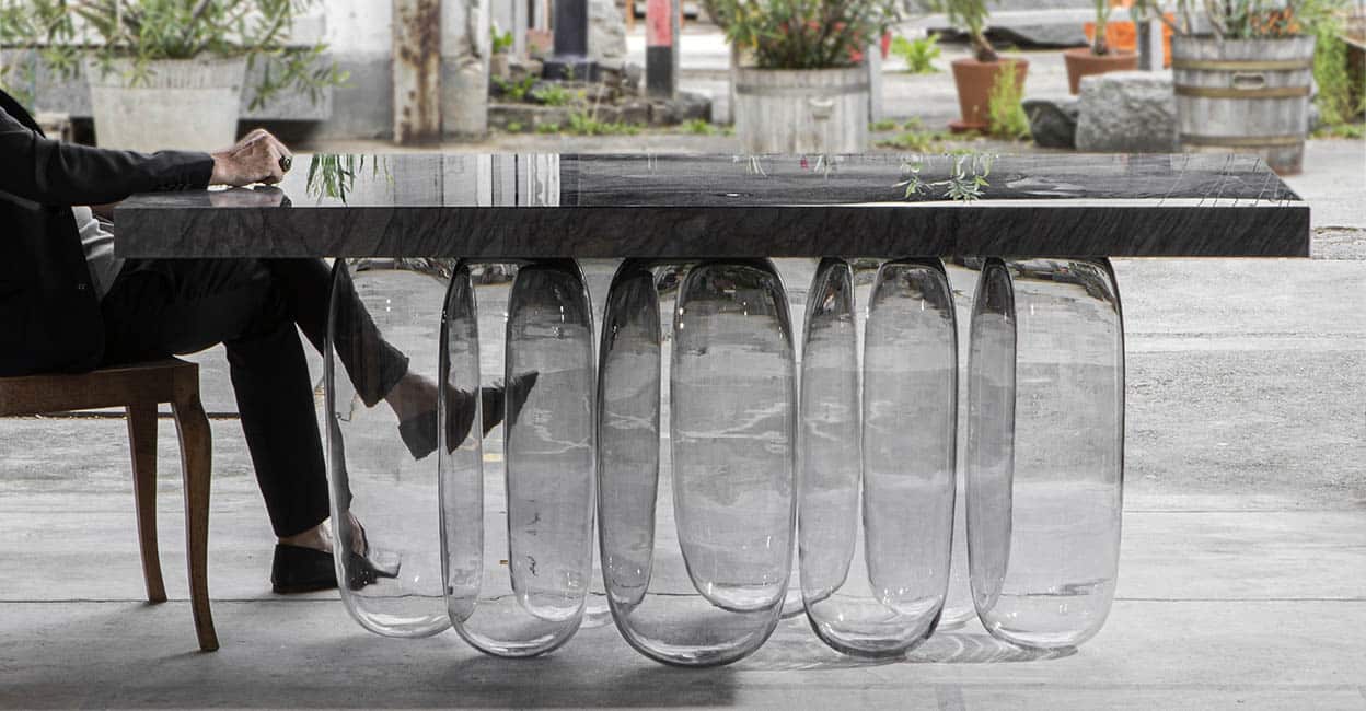 MATHIEU LEHANNEUR | Inverted Gravity | DINING TABLE AP
