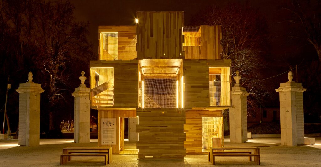 MultiPly, pabellón modular de Andrew Waugh en el Madrid Design Festival | multiply madrid_design_festival roomdiseno 2