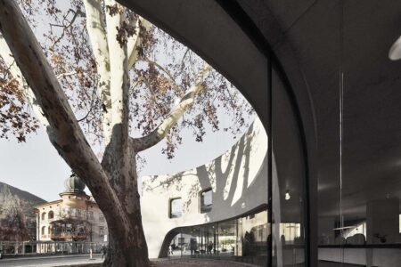 Treehugger. Oficina de Turismo en Bresanona. MoDUS Architects
