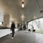 Treehugger. Oficina de Turismo en Bresanona. MoDUS Architects