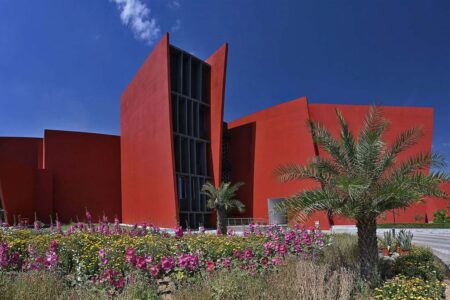 Sanjay Puri Architects. Escuela en Rajahstan | stitched panorama 10