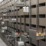 Interiorismo brutalista. Tienda de cosméticos Harmay en Hong Kong. AIM | aim harmay roomdiseno2