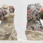 El artista italiano Fabio Viale tatúa obras clásicas de mármol blanco de Carrara | fabio viale roomdiseno