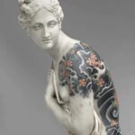 El artista italiano Fabio Viale tatúa obras clásicas de mármol blanco de Carrara | fabio viale roomdiseno12