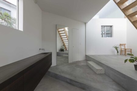 Casa en Hokusetsu. Arquitectura geométrica en japonesa. Tato Architects | 04house_in_hokusetsu014