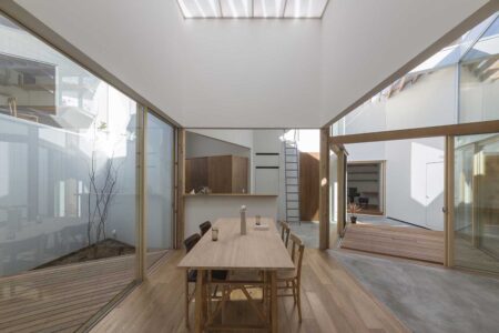 Casa en Hokusetsu. Arquitectura geométrica en japonesa. Tato Architects | 08house_in_hokusetsu034