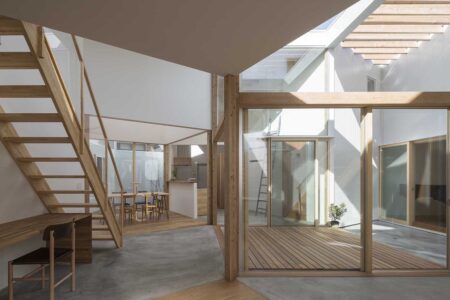 Casa en Hokusetsu. Arquitectura geométrica en japonesa. Tato Architects | 11house_in_hokusetsu056