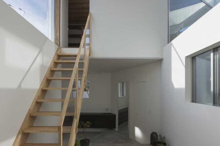 Casa en Hokusetsu. Arquitectura geométrica en japonesa. Tato Architects | 17house_in_hokusetsu020