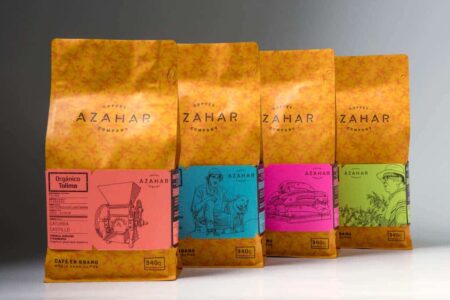Empaques Café Azahar. Lip Diseño Gráfico. Colombia. BID 2020 | bid_2020 roomdiseno15