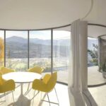 Fachada curva de cristal. Maison W. Christophe Benichou y Virgile Ponsoye | christophe_benichou_architectures maisonw roomdiseno10