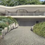 Fachada curva de cristal. Maison W. Christophe Benichou y Virgile Ponsoye | christophe_benichou_architectures maisonw roomdiseno5