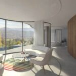 Fachada curva de cristal. Maison W. Christophe Benichou y Virgile Ponsoye | christophe_benichou_architectures maisonw roomdiseno7