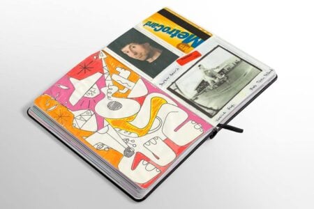 Los sketchbook del artista Rubén Sánchez. Kickstarter y Slanter | slanted today_is_tomorrows_yesterday_ruben_sanchez 2