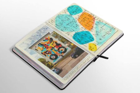 Los sketchbook del artista Rubén Sánchez. Kickstarter y Slanter | slanted today_is_tomorrows_yesterday_ruben_sanchez 4