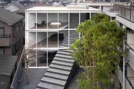 Stairway House de Nendo. Casa en Japón para dos familias | stairway_house02_daici_ano
