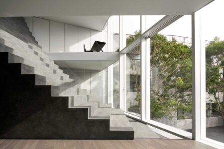 Stairway House de Nendo. Casa en Japón para dos familias | stairway_house07_daici_ano