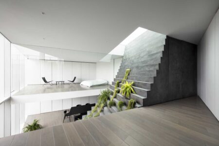 Stairway House de Nendo. Casa en Japón para dos familias | stairway_house48_takumi_ota
