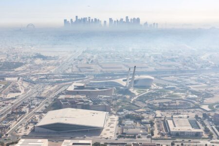 Qatar National Library. OMA 2018. Foto: Iwan Baan | 01qnl 17 02 oma 3605