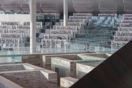 Qatar National Library. OMA. Foto: Iwan Baan | 22qnl 18 02 oma 4813