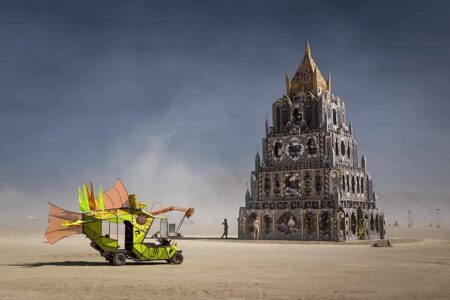 Totem of Confessions. Michael Garlington. Burning Man 2015 | burning_man pop_up_city roomdiseno
