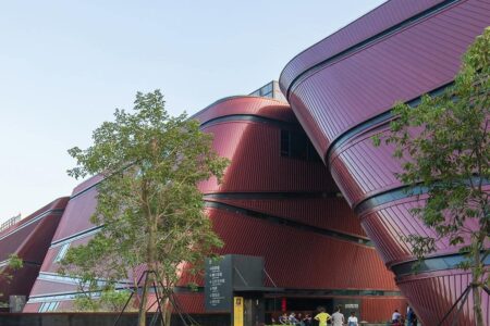 Longgang Cultural Centre. Shenzhen, China. Foto: Zhang Chao