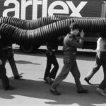 Sofa Serpentone. Cini Boeri. Alflex