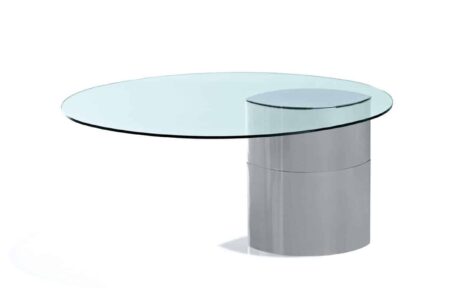 Lunario Table. Knoll. Cini Boeri | tavolo alto dallalto 0042