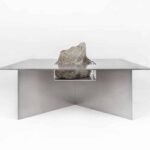 Mobiliario de rocas y acero Proportions of Stone de Sisan Lee | proportion_of_stone sisan_lee roomdiseno