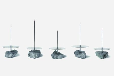 Mobiliario de rocas y acero Proportions of Stone de Sisan Lee | proportion_of_stone sisan_lee roomdiseno10
