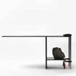 Mobiliario de rocas y acero Proportions of Stone de Sisan Lee | proportion_of_stone sisan_lee roomdiseno11