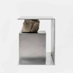 Mobiliario de rocas y acero Proportions of Stone de Sisan Lee | proportion_of_stone sisan_lee roomdiseno6