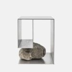 Mobiliario de rocas y acero Proportions of Stone de Sisan Lee | proportion_of_stone sisan_lee roomdiseno7