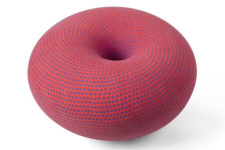 Red 'Bindu'. Grainne Watts Artisan