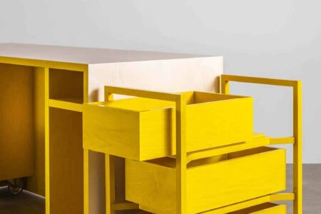 Candy Cubicle. Sabine Marcelis. Connected. Diseño en Madera. AHEC y Design Museum de Londres | candy cubicle_sabine marcelis_american maple photography david cleveland_2