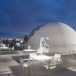Sphere de Oscar Niemeyer. Esfera Futurista de hormigón y vídrio | sphere oscar_niemeyer roomdiseno26